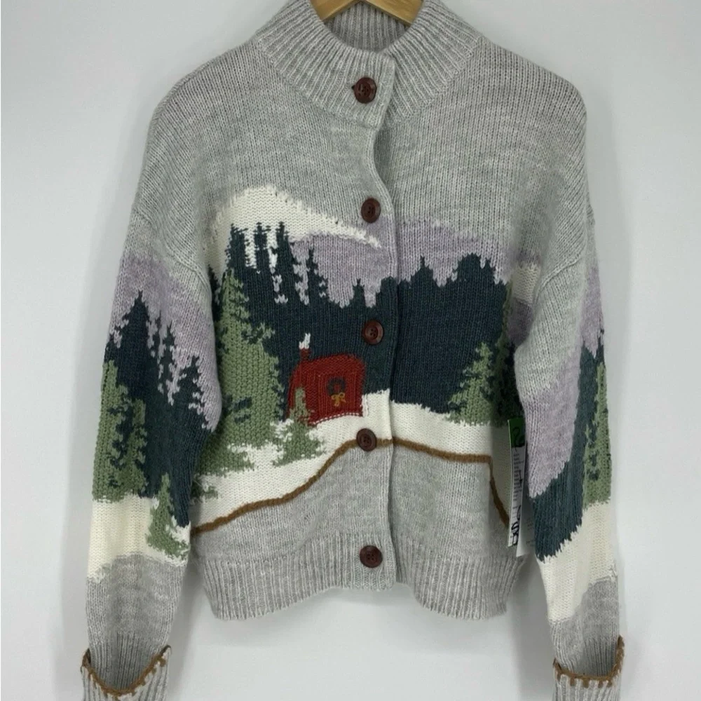 Sundance mountain cabin cardigan xs - Picture 2 of 4